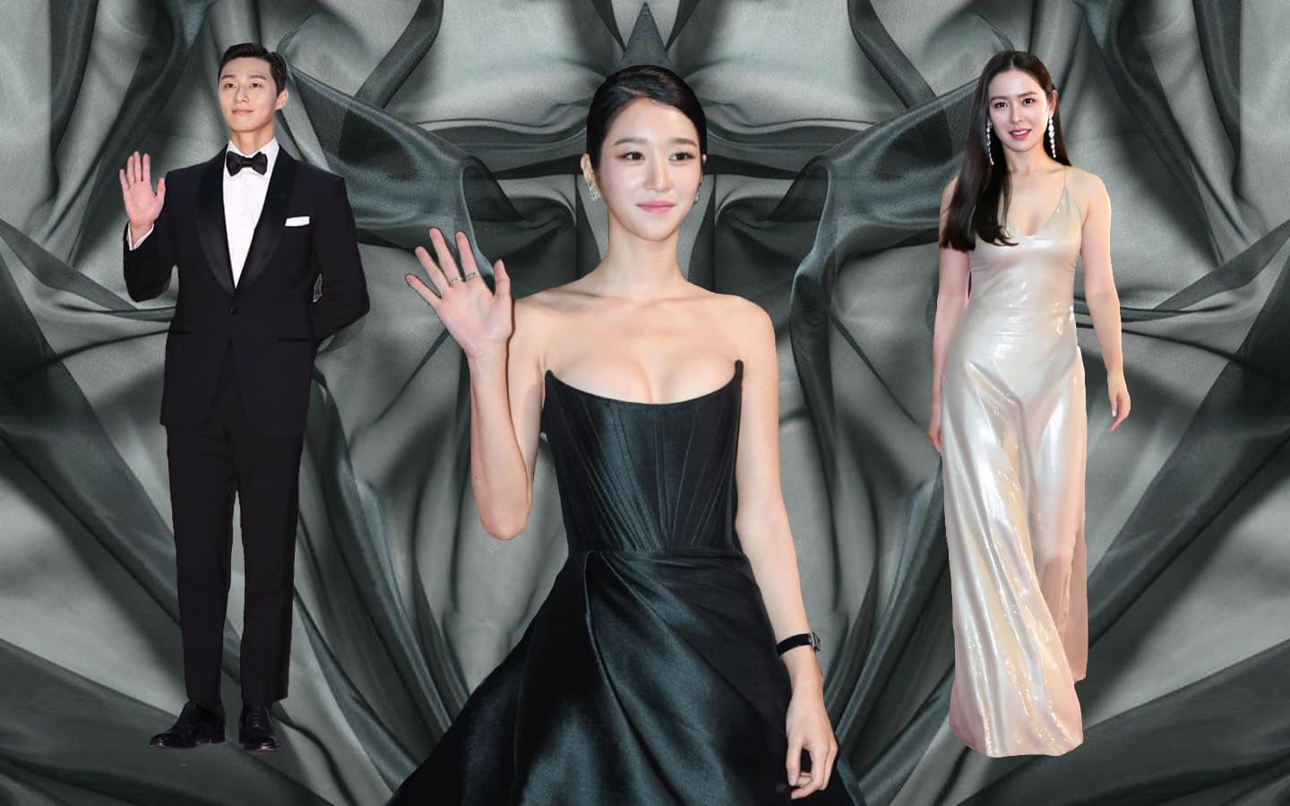 Korean actress 2025 red carpet dress