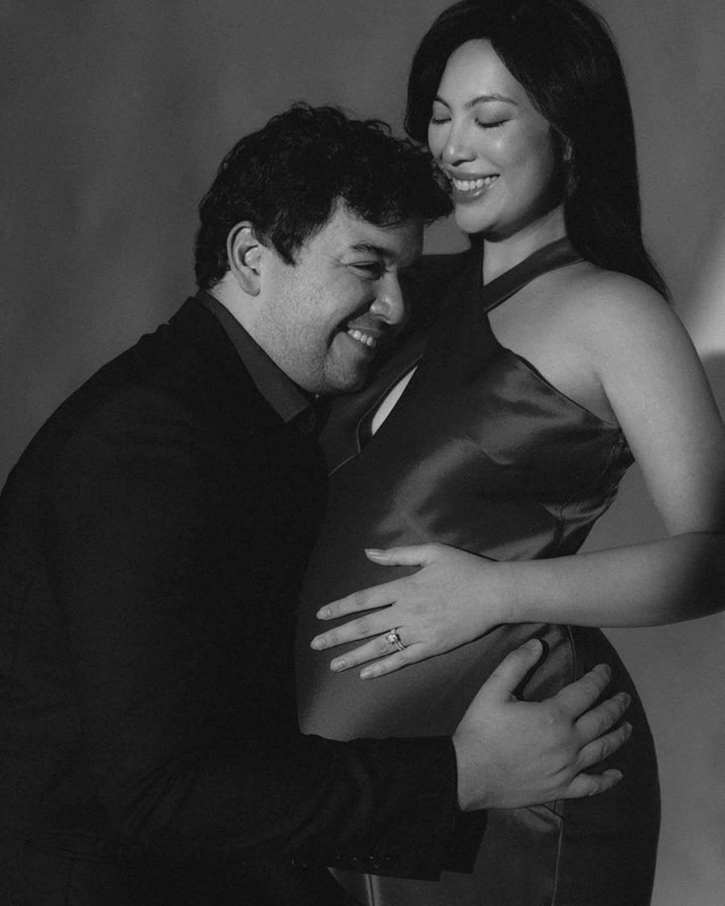 Dominique Cojuangco and Michael Hearn maternity shoot