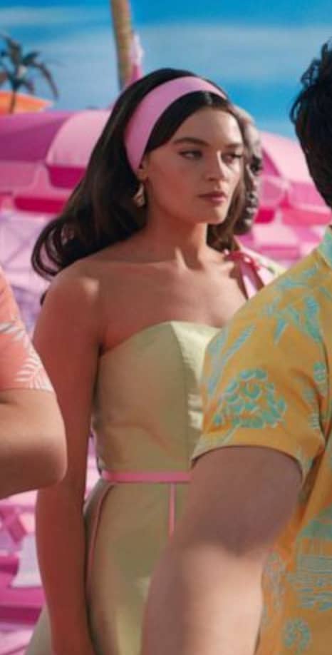 lightweight beach wedding dresses guest Barbie at the Beach Dress – Shop The Muse main image 0