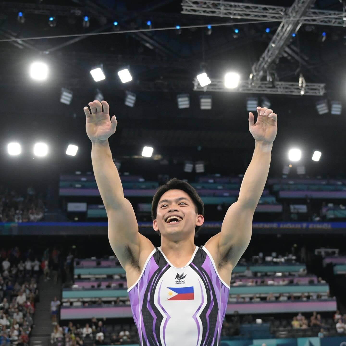 Filipino gymnast Carlos Yulo bagged two gold medals at the 2024 Paris Olympics.