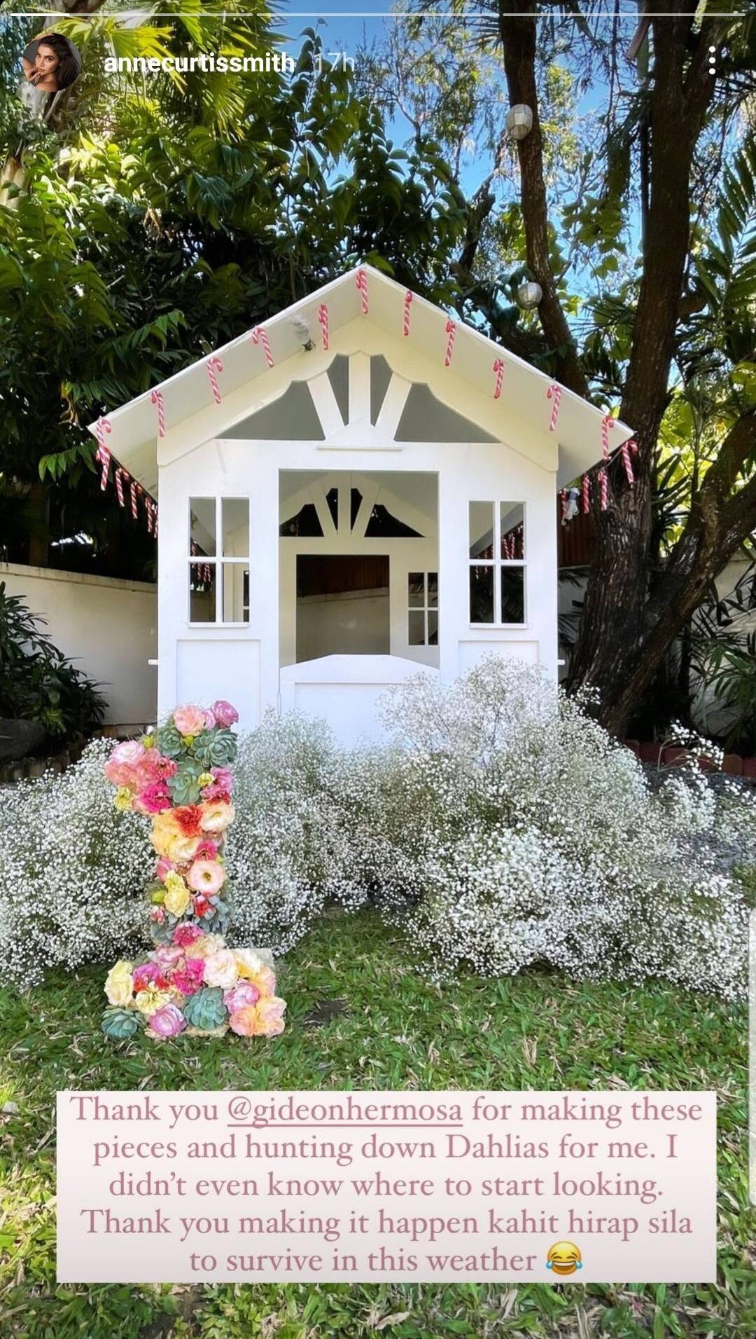 anne curtis erwan heussaff dahlia 1st birthday 0
