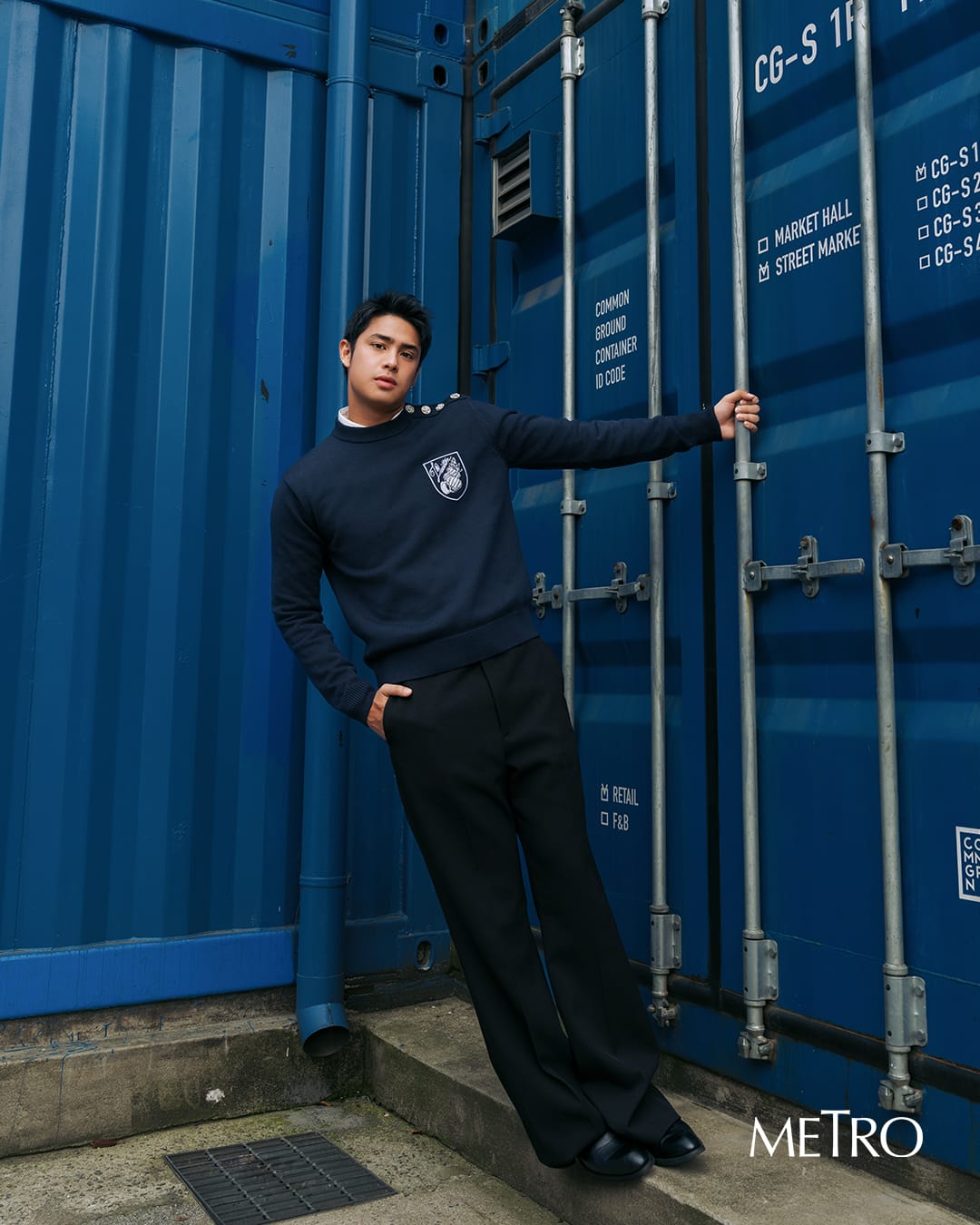 Donny Pangilinan in Seoul, South Korea with Metro magazine