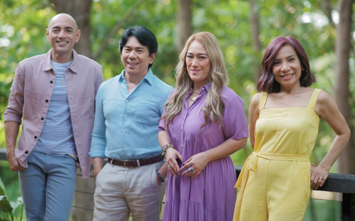 OJ Mariano, Moy Ortiz, Sweet Plantado, and Annie Quintos