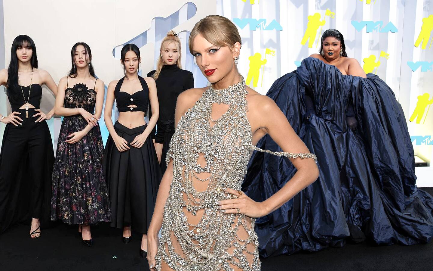 Taylor Swift Does 'Midnights' Glam in Alexandre Vauthier at the