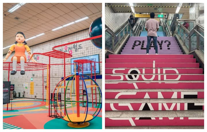 The Itaewon Station Squid Game Makeover