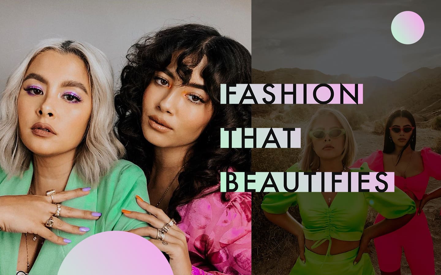 #FashionThatBeautifies: Chi and Gab Gibbs
